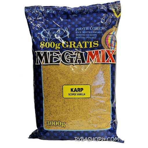 Obrazek Lorpio Megamix 3kg, Kapr Scopex-Vanilka