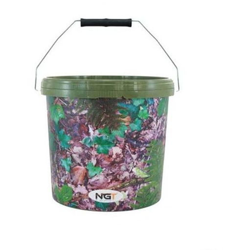 Obrazek Kbelík NGT Medium Camo Bucket 10L