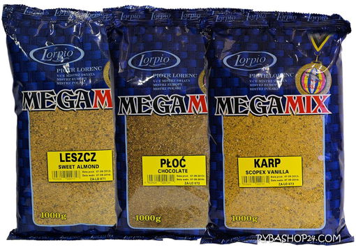 Obrazek Lorpio Megamix 1kg, Plotice Čokoláda