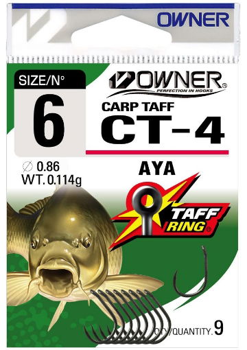 Bild von Owner CT-4 Carp Taff Aya, vel.4 (8ks)