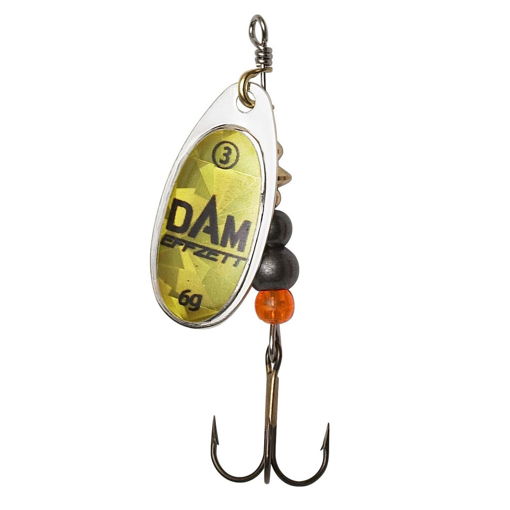 Picture of DAM EFFZETT Fluo Spinner Gold Prisma, #1 3g