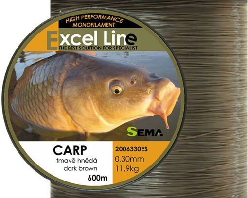 Picture of Sema Excel Line Carp 600m, 0.25mm 8.40kg