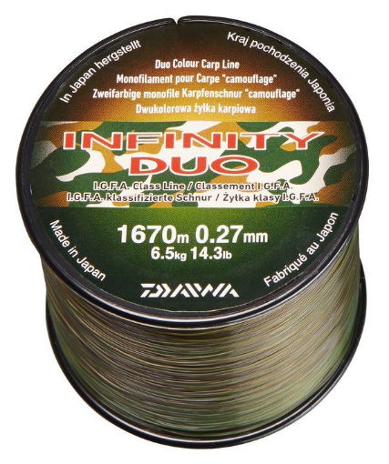 Picture of Daiwa Infinity Duo Camo, 0.33mm 8.6kg 1060m