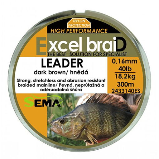 Picture of Šňůra Excel braiD Leader 600m, 0.27mm 45.5kg