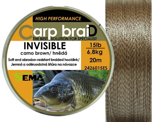 Bild von Sema Carp braiD Invisible 20m 15lbs/6.8kg