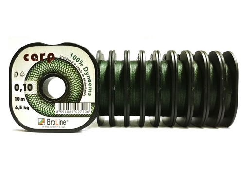 BroLine Dynema Carp zelená 10m 0.16mm 10.9kg