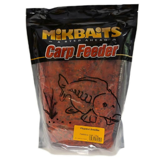 Obrazek Mikbaits Partiklový mrak 1.5kg, Pikantní švestka