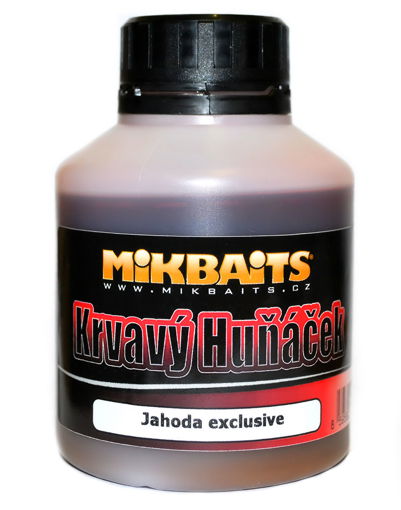 Picture of Krvavý Huňáček Booster 250ml, Jahoda exclusive