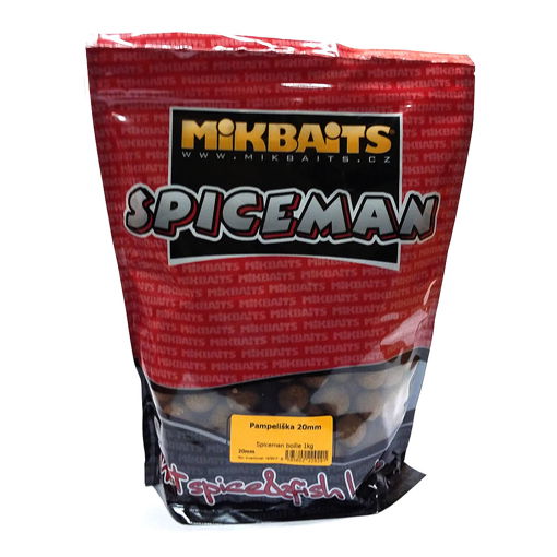 Picture of Mikbaits Spiceman Boilie 1kg Dandelion 20mm