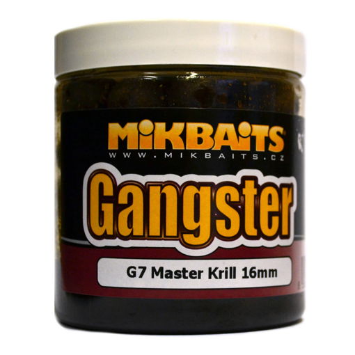 Obrázek Gangster boilie v dipu 250ml G7 Master Krill 20mm