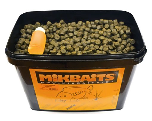 Obrazek Mikbaits Premium Halibut pelety 14mm,10kg+Los.Oil