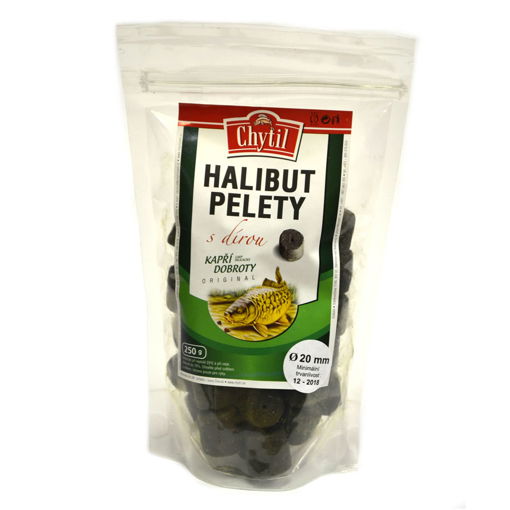 Obrazek Chytací Halibut pelety s dírou Chytil 250g, 14mm