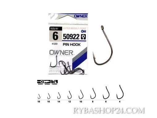 Obrazek Owner 50922 Pin Hook, vel.6