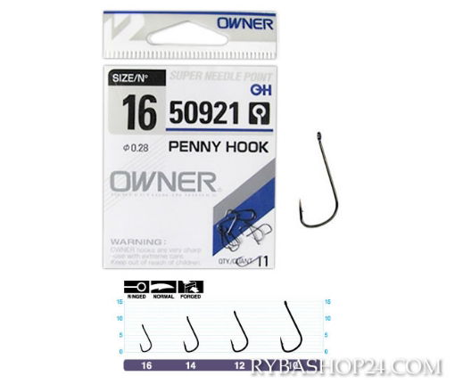 Image sur Owner 50921 Penny Hook, vel.14