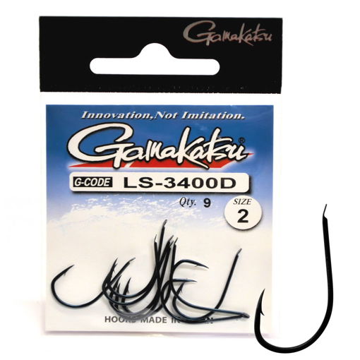 Picture of Gamakatsu LS-3400D Hook, #2 (9ks)