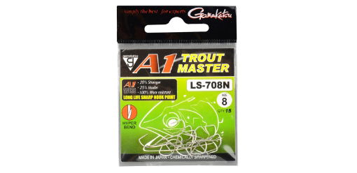 Obrazek Gamakatsu A1 Trout Master LS-708N, vel.10