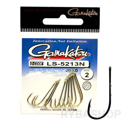 Obrazek Gamakatsu LS-5213N Hook, #1 (9ks)