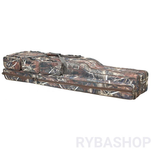 Obrazek Obal na pruty Suretti Camo 2-komorový, 95 cm