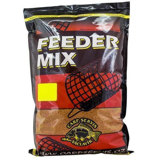 Obrazek Feeder Mix Carp Servis 1kg, Žluč CSV červená