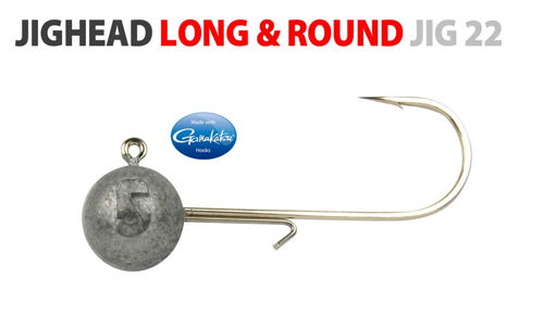 Obrázek Spro Long & Round Jighead #5/0 7.0g 5.3cm 4ks