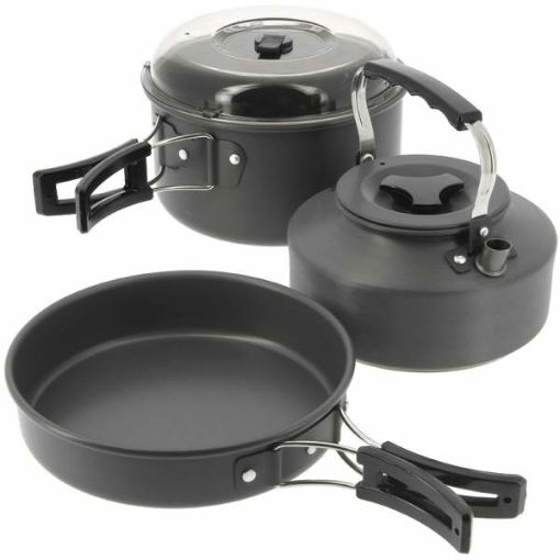 Obrazek Sada nádobí NGT Kettle, Pot & Pan Set 3-díl