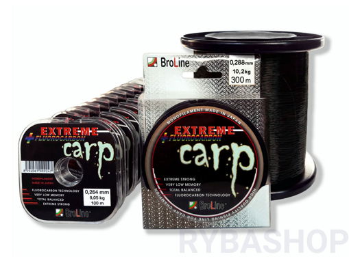 Picture of BroLine Extreme Carp Fluorocarbon 600m, 0.235mm