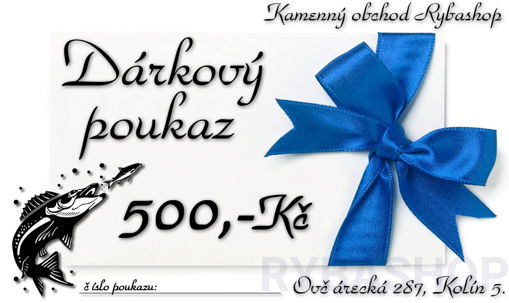 Obrazek Dárkový poukaz 500,-Kč pro kamenný obchod