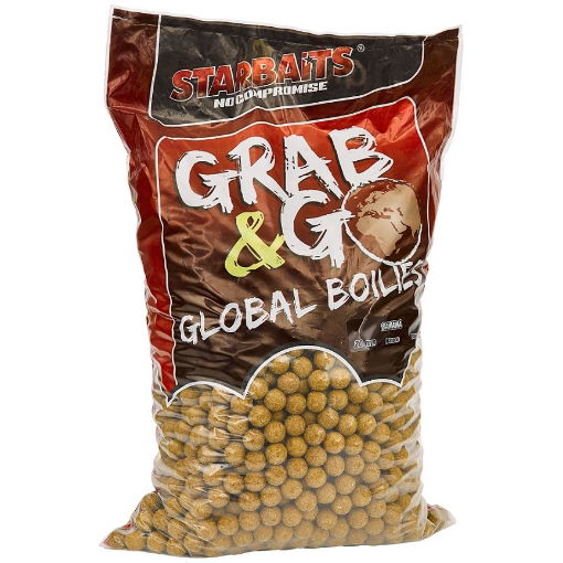 Obrázek StarBaits Global Boilies 10kg Banana Cream