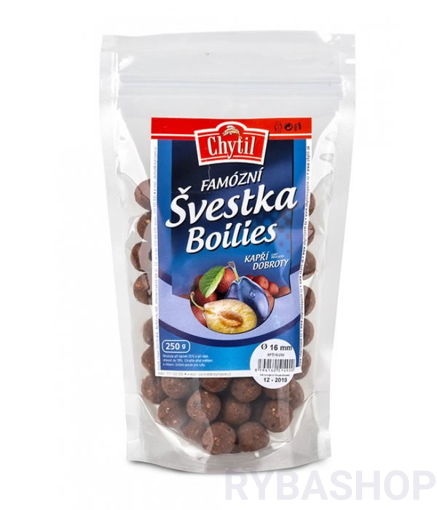 Famózní Švestka Boilie 250g, 20mm