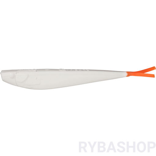 Quantum Q-Fish 13cm Solid White UV-tail