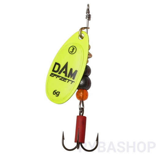 Picture of DAM EFFZETT Fluo Spinner Yellow