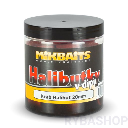 Picture of Halibutky v dipu 250ml Krab Halibut 20mm