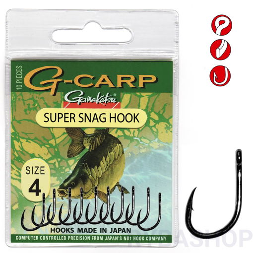 Gamakatsu G-Carp Super Snag Hook 4