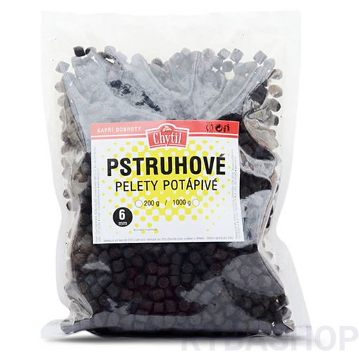 Obrazek Pstruhové granule potápivé 1kg 6mm