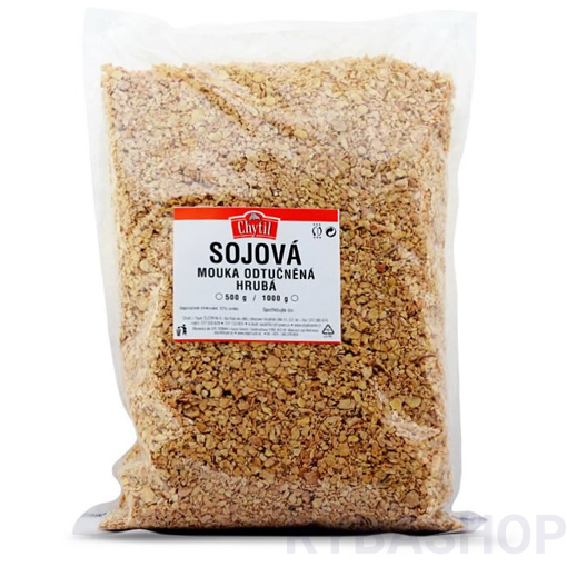 Obrazek Sojová mouka odtučněná hrubá 1kg