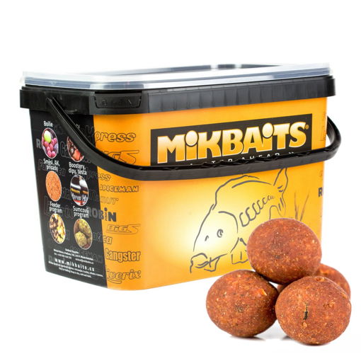 Mikbaits eXpress Boilie 2.5kg Sladká kukuřice 24mm