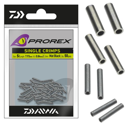 Daiwa Prorex Single Crimps #S 0.84mm