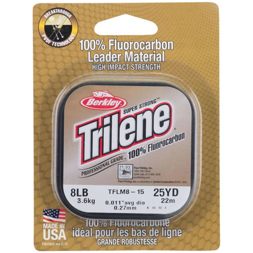 Picture of Berkley Trilene 100% Fluorocarbon 25m 0.25mm