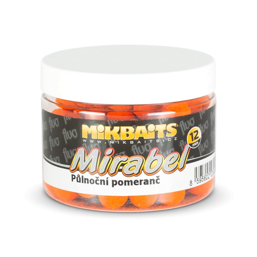 Obrazek Mirabel Fluo boilie 150ml - Północna pomarańcza 12mm