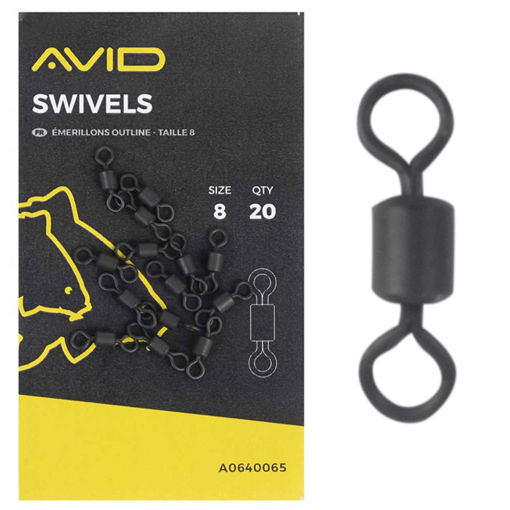 Avid Carp Swivels #8