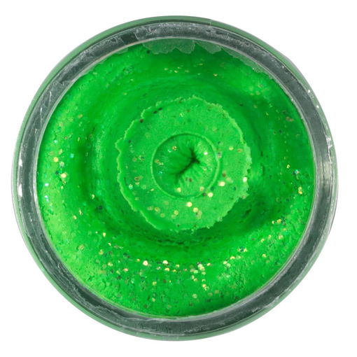 Picture of PowerBait Sinking Glitter Trout Bait Spring/Lime Green