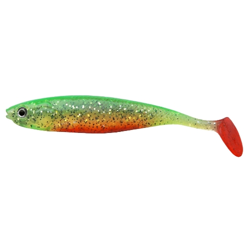 Obrazek Cormoran Action Fin Shad 10cm Green Tiger (2szt)