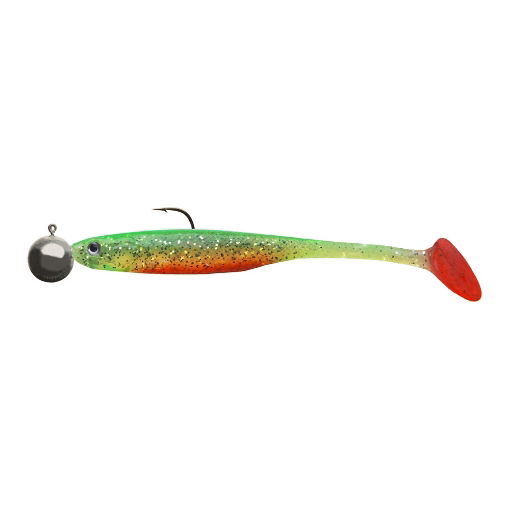 Image sur Cormoran Crazy Fin Shad RTF 10cm Green Tiger (2pcs)