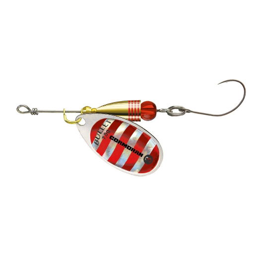 Bild von Cormoran Bullet SH #1 3g silver/red stripes