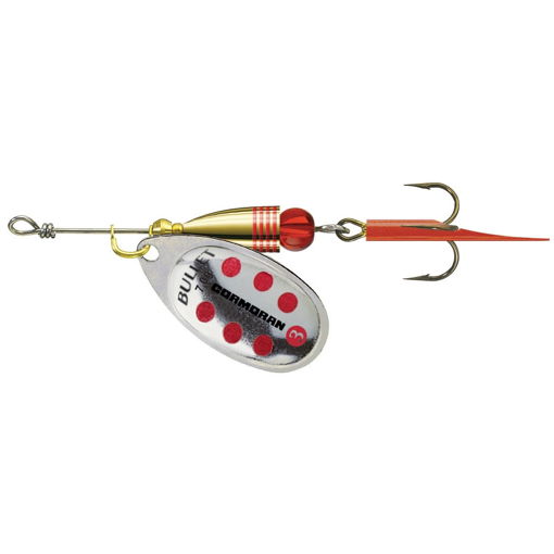 Cormoran Bullet silver/red dots