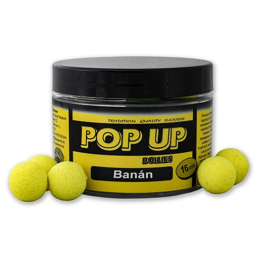 CSV Pop Up Boilies 50g 16mm Banán