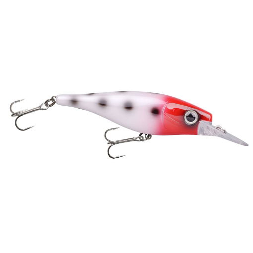 Obrázek SPRO PikeFighter I Jr. 8.0cm Dotted Red Head