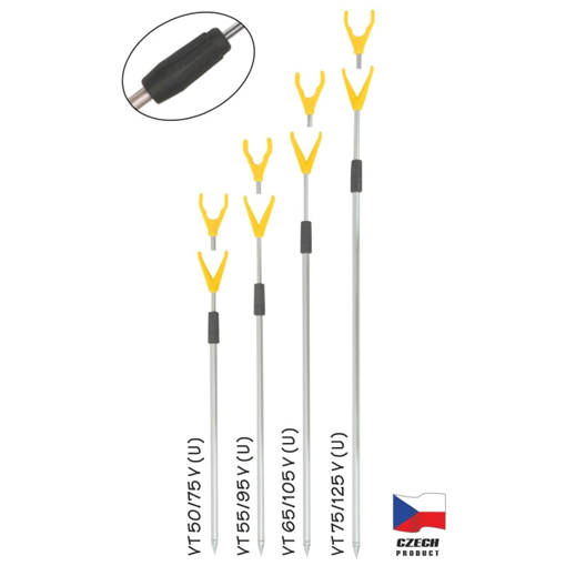 Image sur Vidlička teleskopická VT 75/125cm "V" přední