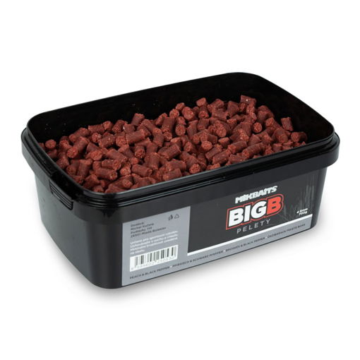 BigB pelety 700g - Broskev & Black pepper 6mm