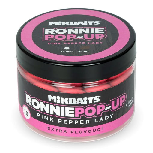 Picture of Mikbaits Ronnie Pop-Up 150ml Pink Pepper Lady 16mm